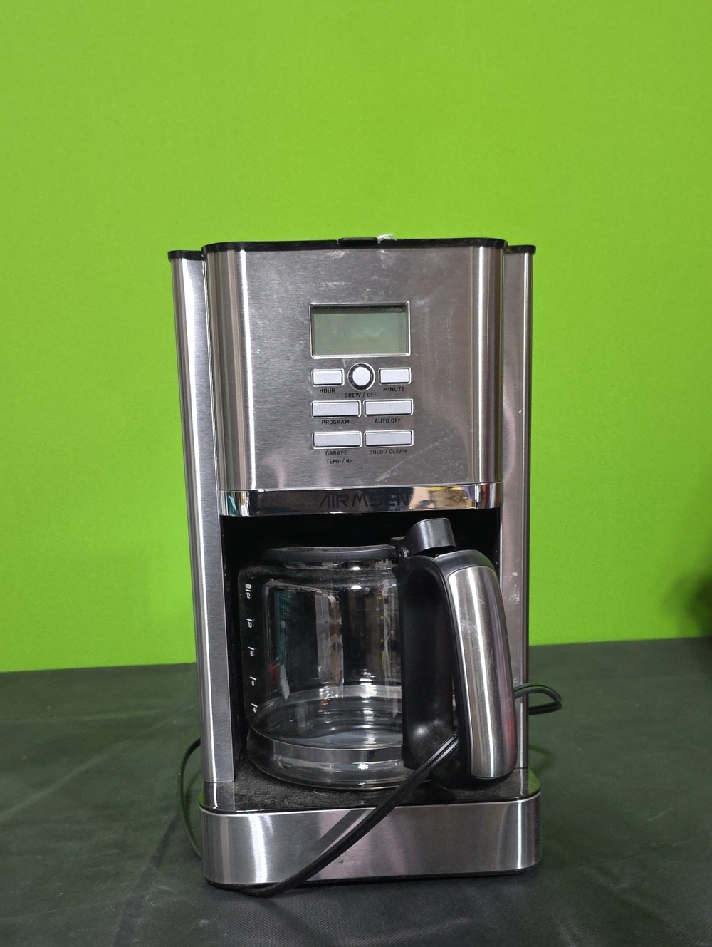 Stainless Steel Drip Coffee Maker - Silver